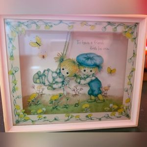 Set of 3 Vintage 1979 Hallmark Scene Setters